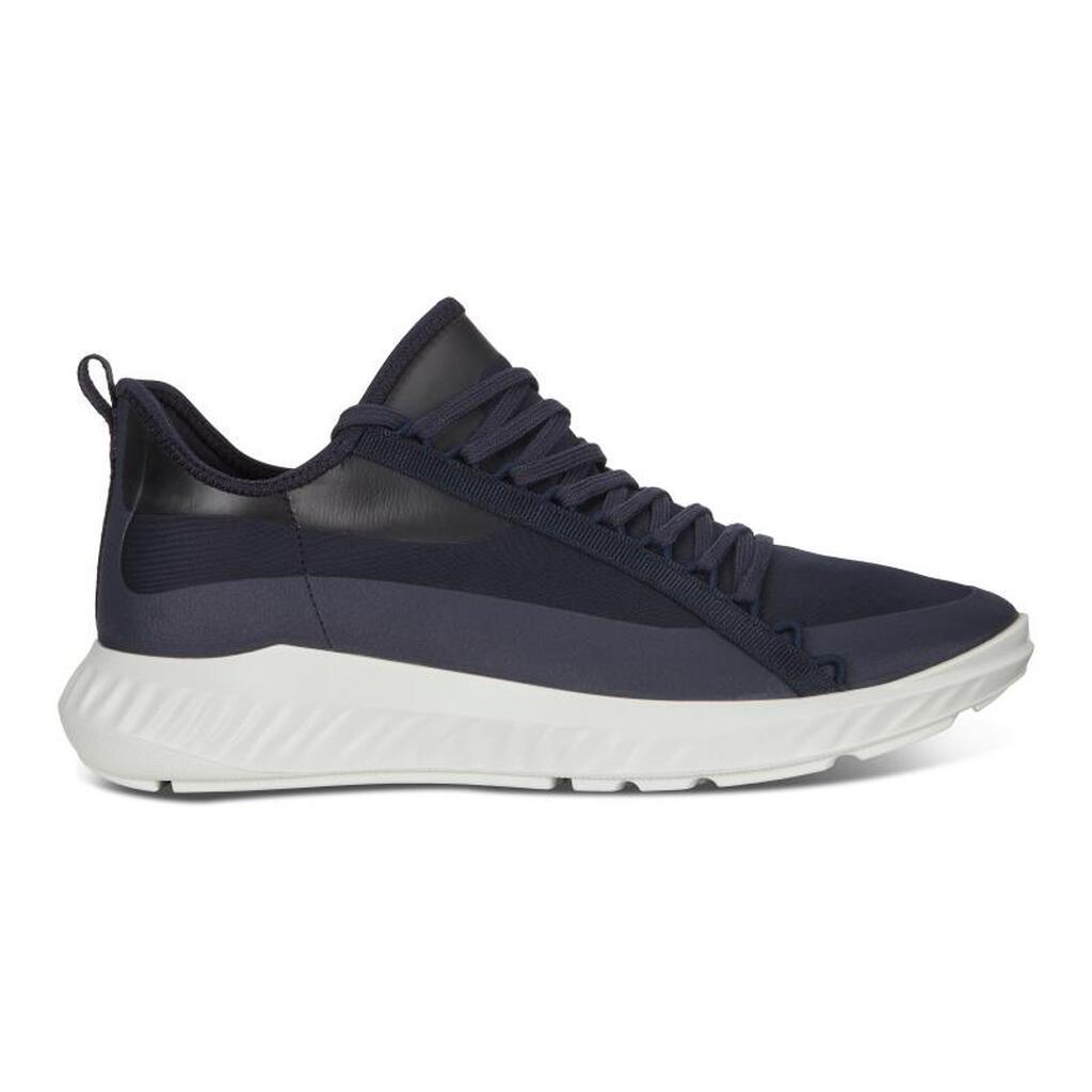 Ecco St.1 Lite Mens Slip On Sneakers Navy - India FUX-245968